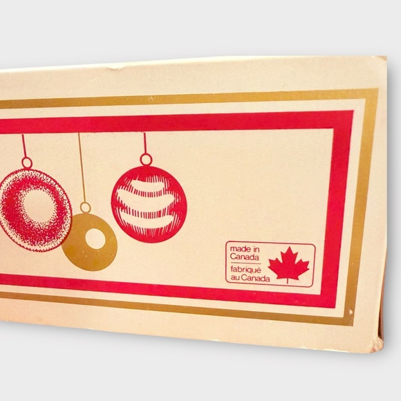 8 Vintage Glass Christmas Tree Ornaments - Picture 5 of 5